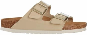 Birkenstock Arizona Birko-Flor Lack sand (schmal)