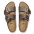 Birkenstock Pantolette 'Arizona' taupe