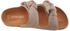 VERBENAS Damen-Pantolette Tieffußbett beige schlamm
