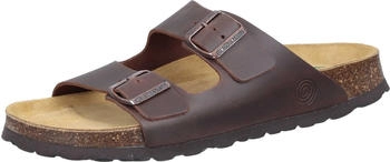 Dr. Brinkmann Pantolette aus echtem Leder braun