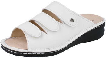 Finn Comfort Comporta Damen Pantolette antistatic weiss Glattleder