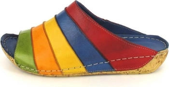 Gemini Damenschuhe Hausschuhe Pantolette mehrfarbig