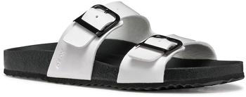 Geox Brionia Ledersandalen weiß D55Y3M 000HH