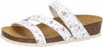 Lico Natural Glitter Hausschuhe weiss bunt