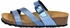Lico Pantolette Natural Glitter blau