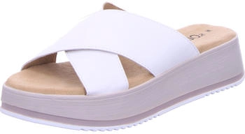s.Oliver Pantolette Kreuzbandage und Keilabsatz 5-27262-44