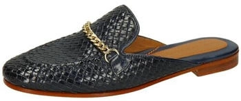 Melvin & Hamilton Pantoletten Scarlett 77 blau schwarz