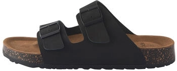Next Fashion Veloursleder-Pantoletten (NXTnkay) schwarz