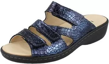 Longo Slipper blau marine