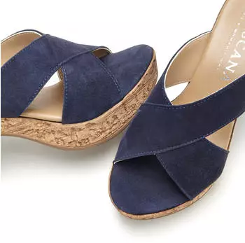 Lascana Pantolette Mule blau