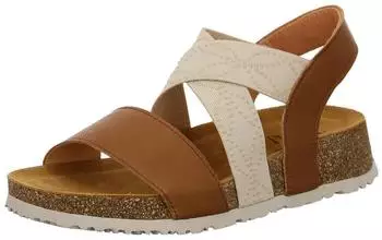 Think KOAK chrome-free tanned sustainable sandal cognac 3000