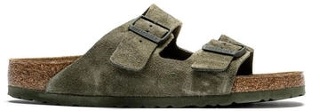 Birkenstock Arizona Weichbettung Veloursleder thyme