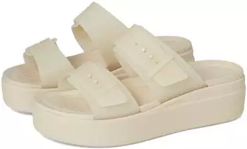 Crocs Brooklyn Sandal Low Wedge (207431) sandstein