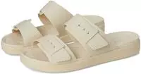Pantoletten Crocs Brooklyn Buckle Low Low 211215 &Eacute;cru Creme Female