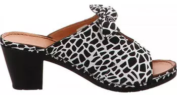 Gemini Slippers with footbed schwarz