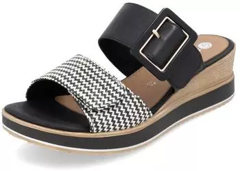 Remonte Dorndorf Sandal schwarz/creme