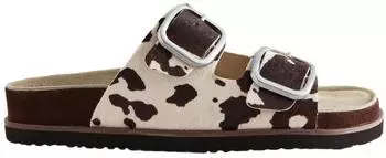 Next Fashion Mules braun/weiß