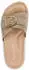 Tamaris Leather Mules (1-27208-44) beige snake