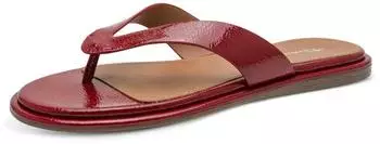 Tamaris Pantoletten (1-27135-20) cherry patent