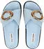 Steve Madden Textil Pantoletten blau