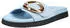 Steve Madden Textil Pantoletten blau
