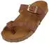 Haflinger Bio Juno Leather Mule country braun