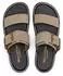 Marc O'Polo Sandal made of fine cowhide leather dusty sand/cappuccino