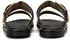 Marc O'Polo Sandal made of fine cowhide leather dusty sand/cappuccino