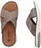 Rieker Sandal with Cross Strap taupe