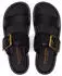 Marc O'Polo Sandal in Fine Cowhide Leather schwarz/gold/weiß
