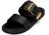 Marc O'Polo Sandal in Fine Cowhide Leather schwarz/gold/weiß