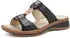 Ara HAWAII Mule with Velcro Closure, G-Width schwarz