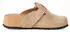 Tamaris Footbed Mule with Wedge Heel Leather beige