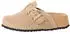 Tamaris Footbed Mule with Wedge Heel Leather beige