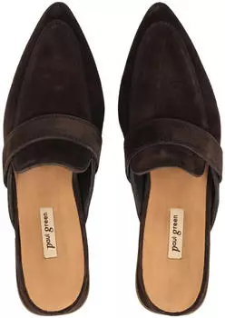 Paul Green Suede Sandals braun