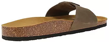 Plakton 181018 Bis 3 Nobuck - Women's Mule khaki