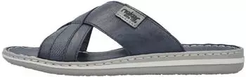 Rieker Comfort Sandals Shock Absorbing Sole blau