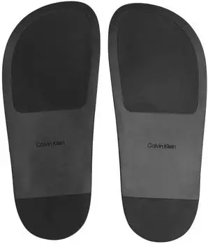 Calvin Klein City Sandal Buckle Lth schwarz/silber