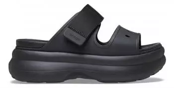 Crocs Soho Two Strap Sandal schwarz
