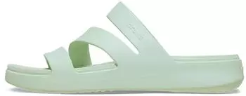 Crocs Getaway Strappy Flat Sandal mint tint