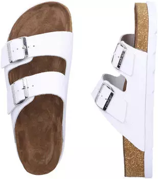 Rieker Sandal with Soft Footbed wei&szlig;