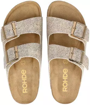 Rohde Mules Suede Mule natur