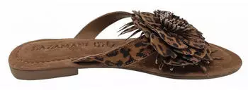 Lazamani Flip Flops braun