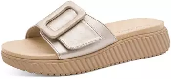 Marco Tozzi Sandal Soft Lining Vegan Fashionable platinum