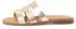 Tamaris Leather Sandals (27102) light gold met