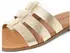 Tamaris Leather Sandals (27102) light gold met
