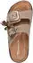 Tamaris Flat Mule taupe