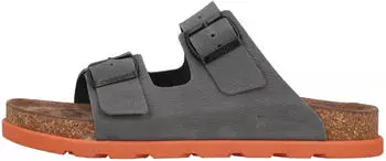 Rieker Sandal with Comfortable Footbed grau