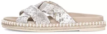 Gabor Mule Platform grau/silberfarben