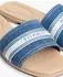 Tommy Hilfiger Flat Mule Webbing denim
